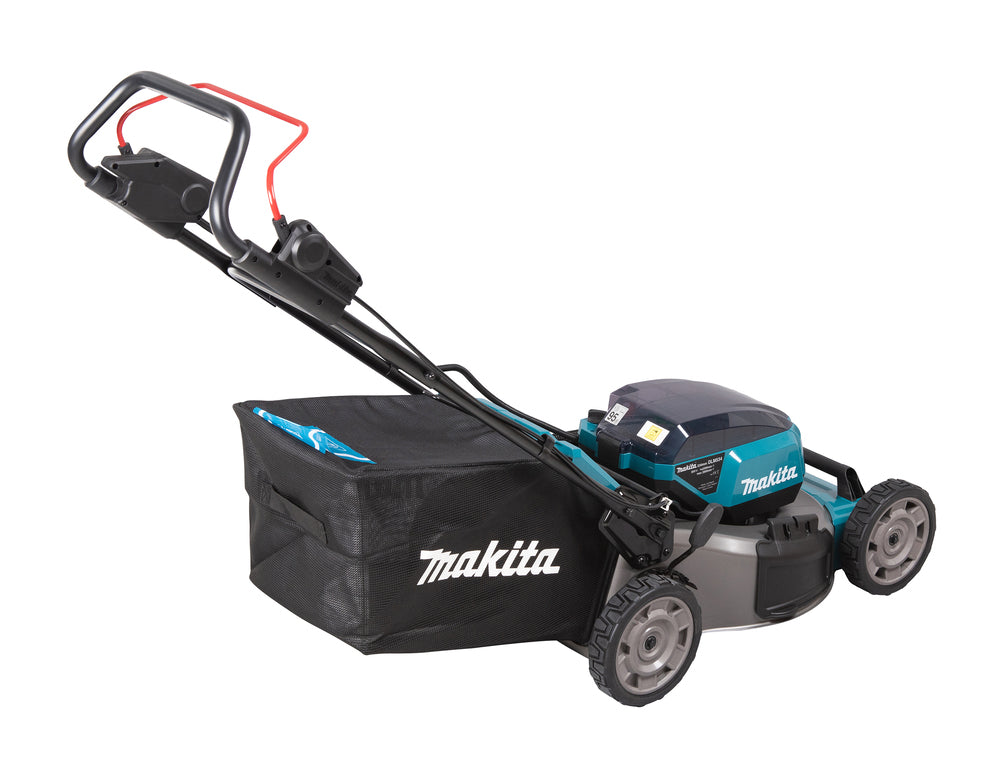 Makita Akku-Rasenmäher 2x18 V mit Stahldeck für große Rasenflächen - DLM534Z