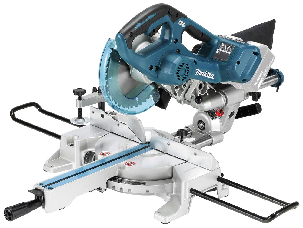 Makita Akku-Kapp- und Gehrungssäge – Dual-Slide-System, 52 x 300 mm, bürstenlos & ADT - DLS714NZ