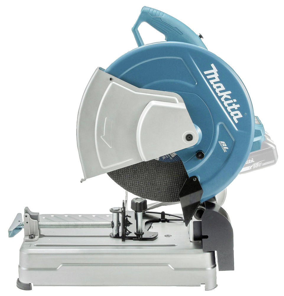 Makita Akku-Trennschleifmaschine – 36 V Power, bürstenlos & sicherer Funkenflug - DLW140Z