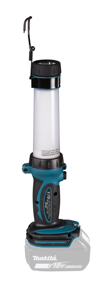 Makita LED-Akku-Werkstattleuchte – Flächenleuchte & Taschenlampe in einem - DEBDML806