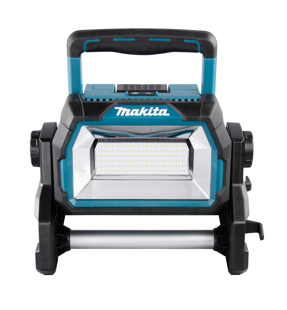 Makita LED-Akku-Baustrahler 18V | 2.000–10.000 lm, Hybridbetrieb & Doppel-Akku-Slot - DEADML809