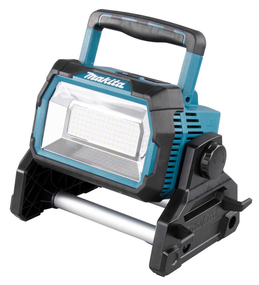 Makita LED-Akku-Baustrahler 18V | 2.000–10.000 lm, Hybridbetrieb & Doppel-Akku-Slot - DEADML809