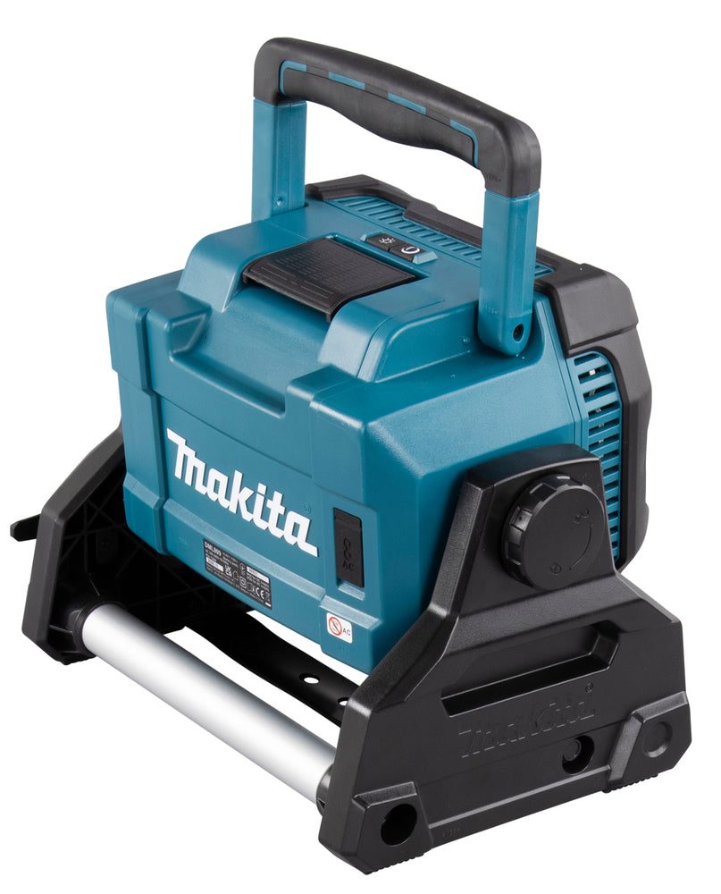 Makita LED-Akku-Baustrahler 18V | 2.000–10.000 lm, Hybridbetrieb & Doppel-Akku-Slot - DEADML809