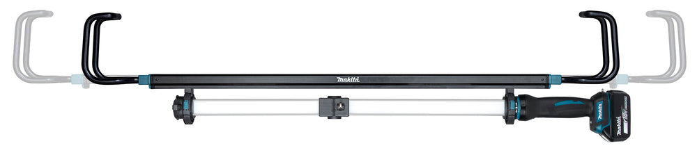 Makita LED-Akku-Stableuchte DML818 – 1.700 lm, klappbar & mit Teleskophalterung - DML818