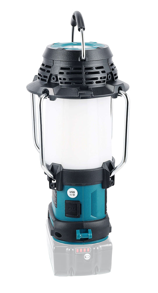 Makita Akku-Radio mit Laterne – DAB+/FM, 4 Lichtmodi, USB-Ladefunktion, IP65 - DMR056