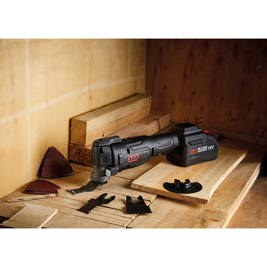 M7 Power-Werkzeuge - Akku-Multitool 18V DOM101