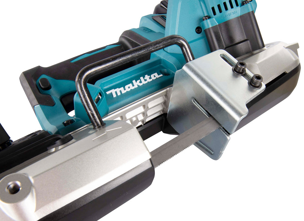 Makita Akku-Bandsäge 18V – bürstenlos, regelbare Geschwindigkeit, bis 66 x 66 mm Schnittkapazität - DPB183Z