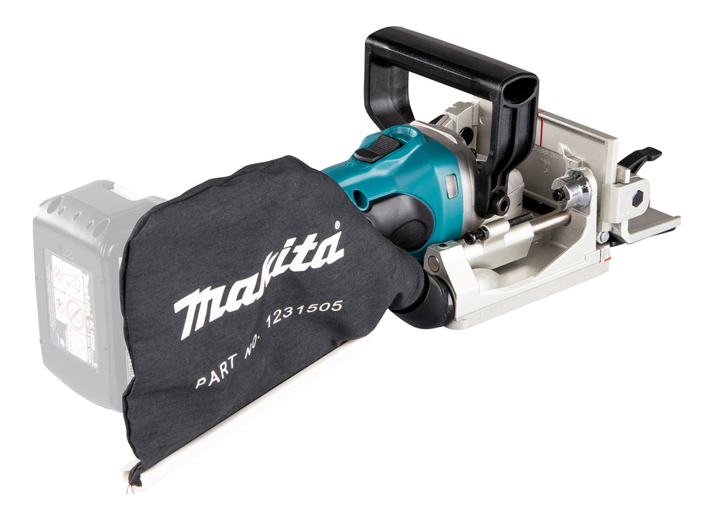 Makita Akku-Nutfräse – 100 mm Fräser, 20 mm Schnittleistung, stufenlos verstellbar - DPJ180Z