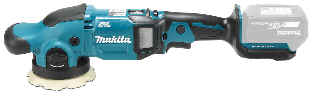 Makita Akku-Exzenterpolierer 125 mm – 18V bürstenlos, 2 Modi, konstante Drehzahl - DPO500Z