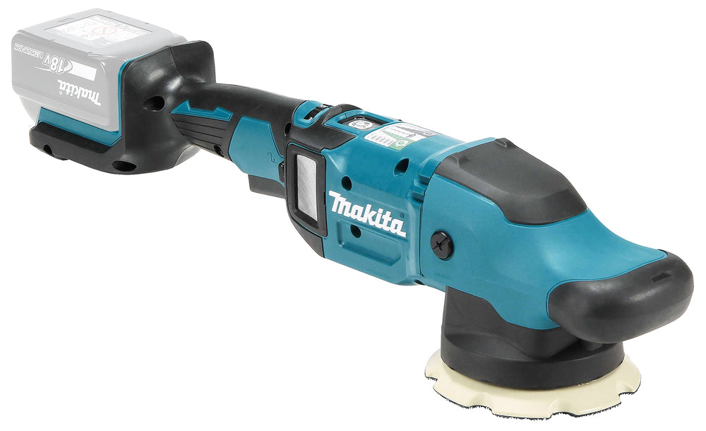 Makita Akku-Exzenterpolierer 125 mm – 18V bürstenlos, 2 Modi, konstante Drehzahl - DPO500Z