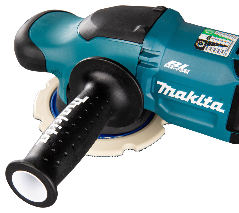 Makita Akku-Exzenterpolierer 150 mm – 18V bürstenlos, 2 Modi, konstante Drehzahl - DPO600Z