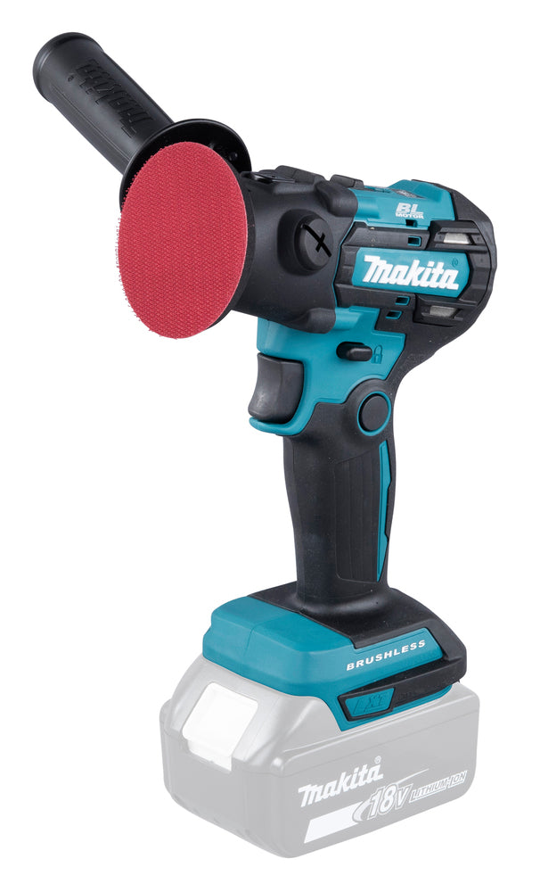 Makita Akku-Schleifer und -Polierer Ø 50/75 mm – bürstenlos, 2-Stufen-Drehzahl, XPT-Schutz - DPV300Z