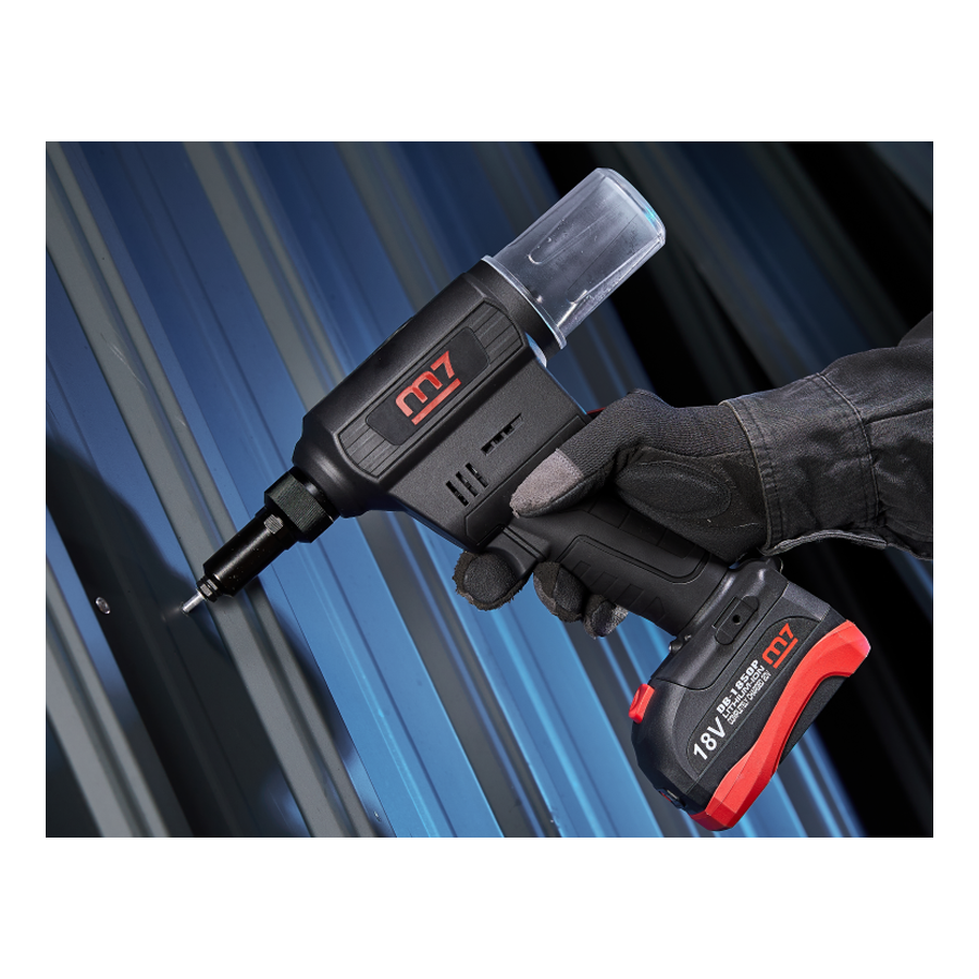 M7 Power-Werkzeuge - Akku-Blindnietgerät 18V 2.4-6.4mm DR102K
