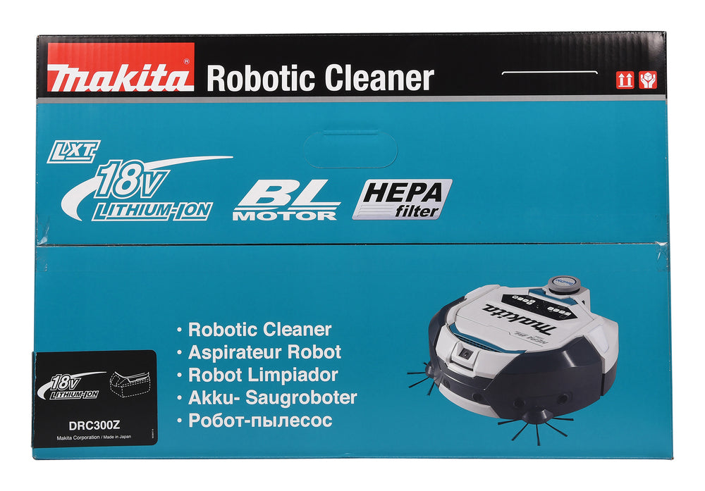 Makita Akku-Saugroboter – intelligente Reinigung mit LiDAR-Technologie - DRC300Z