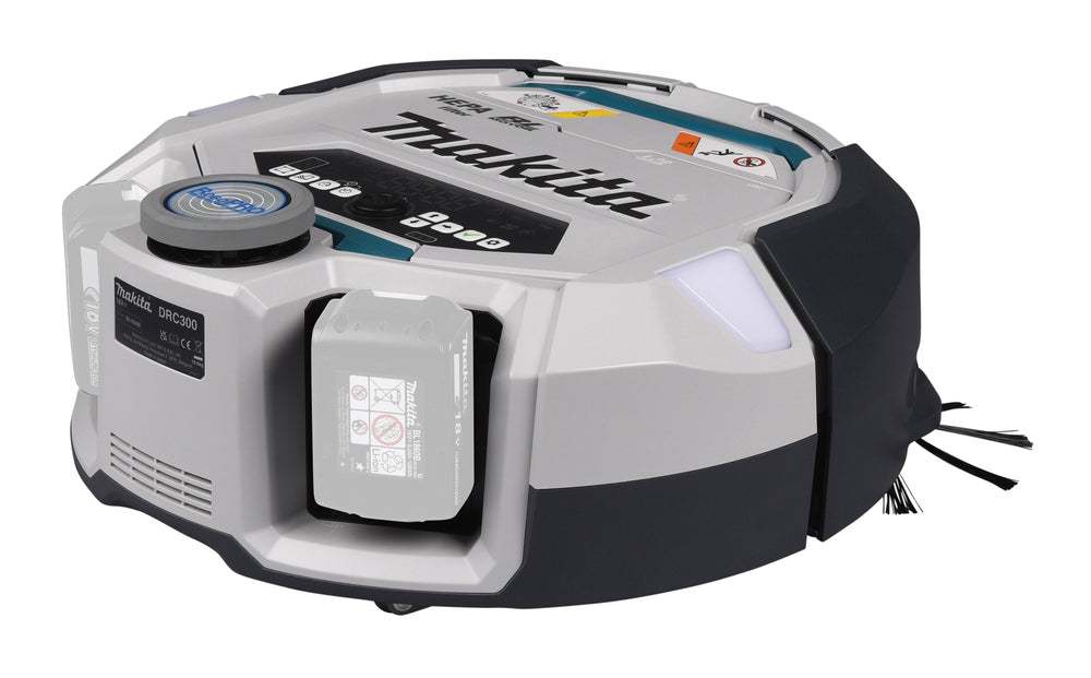 Makita Akku-Saugroboter – intelligente Reinigung mit LiDAR-Technologie - DRC300Z
