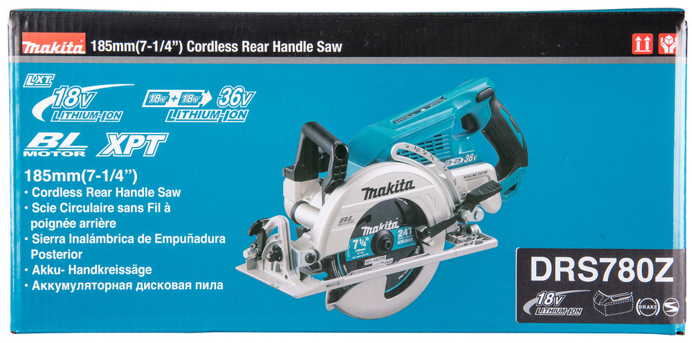 Makita Akku-Handkreissäge 185 mm – kompakt, präzise & mit ADT - DRS780Z