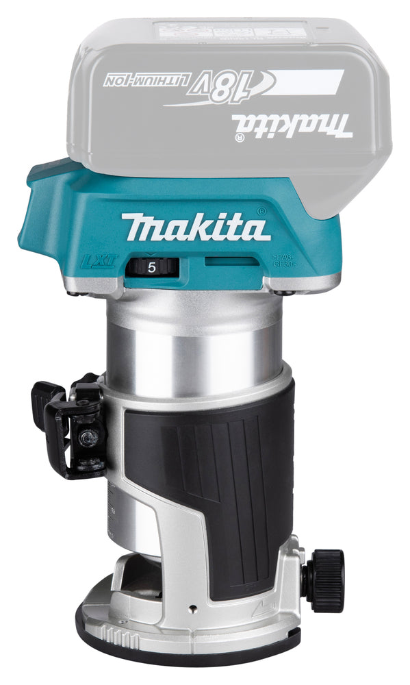 Makita Akku-Multifunktionsfräse – kompakt, vielseitig & präzise für Holzarbeiten - DRT50Z