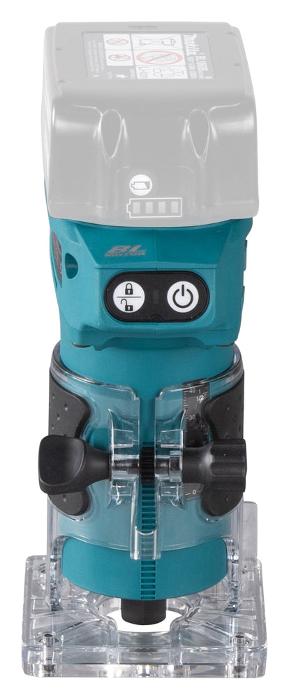 Makita Akku-Kantenfräse DRT52 – kompakt, effizient und sicher - DRT52Z