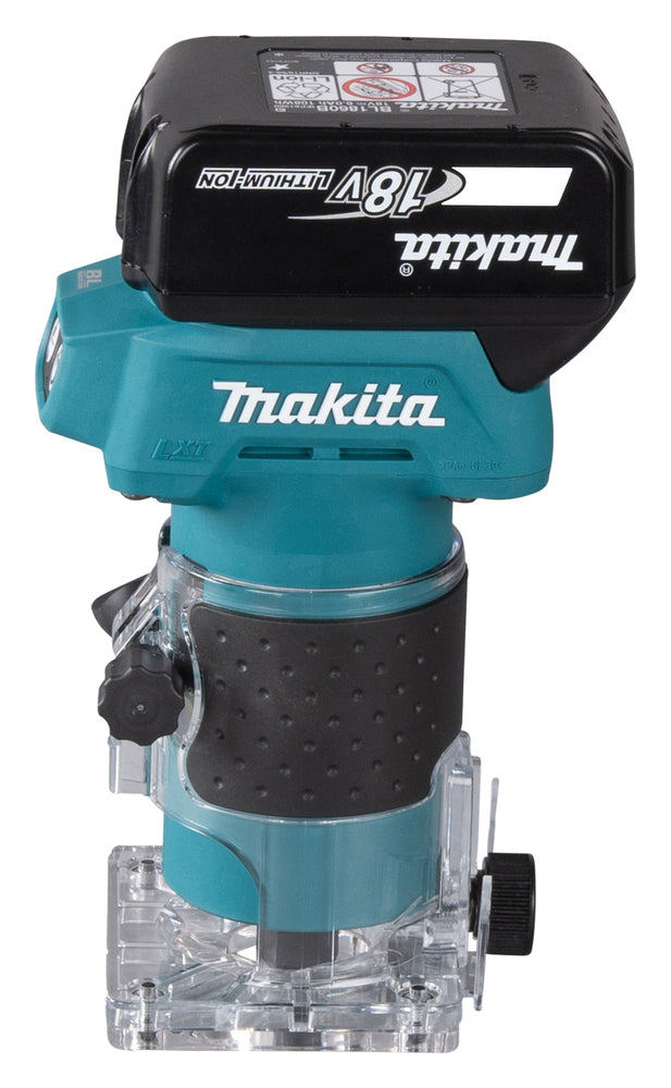 Makita Akku-Kantenfräse DRT52 – präzise, kompakt und sicher - DRT52