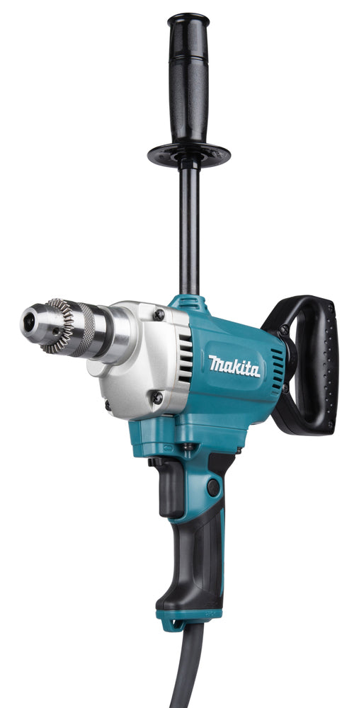 Makita Bohrmaschine – mit Kreuzgriff, Spatengriff & Zahnkranzfutter 2–13 mm - DS4012J