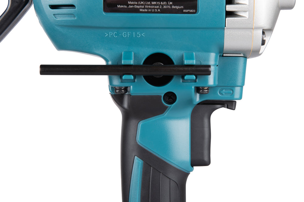 Makita Bohrmaschine – mit Kreuzgriff, Spatengriff & Zahnkranzfutter 2–13 mm - DS4012J