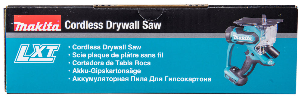 Makita Akku-Trockenbausäge – präzise 1–15 mm Schnitttiefe & Staubabsaugung - DSD180Z