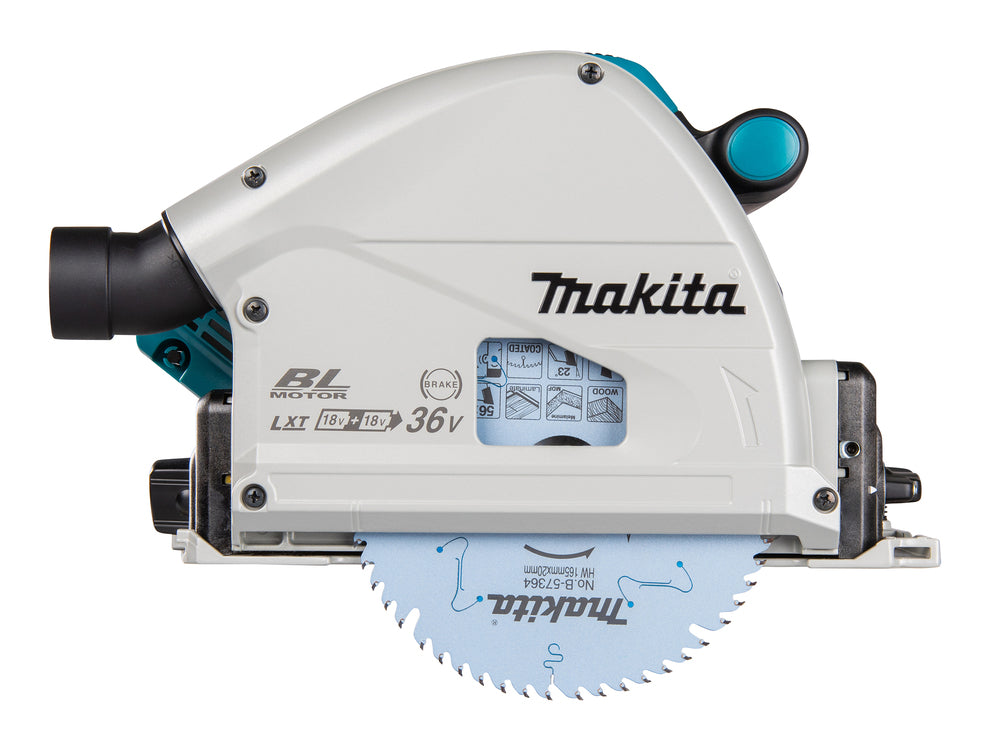 Makita Akku-Tauchsäge 165 mm – präzise Schnitte mit ADT & Soft-Start - DSP600ZJ