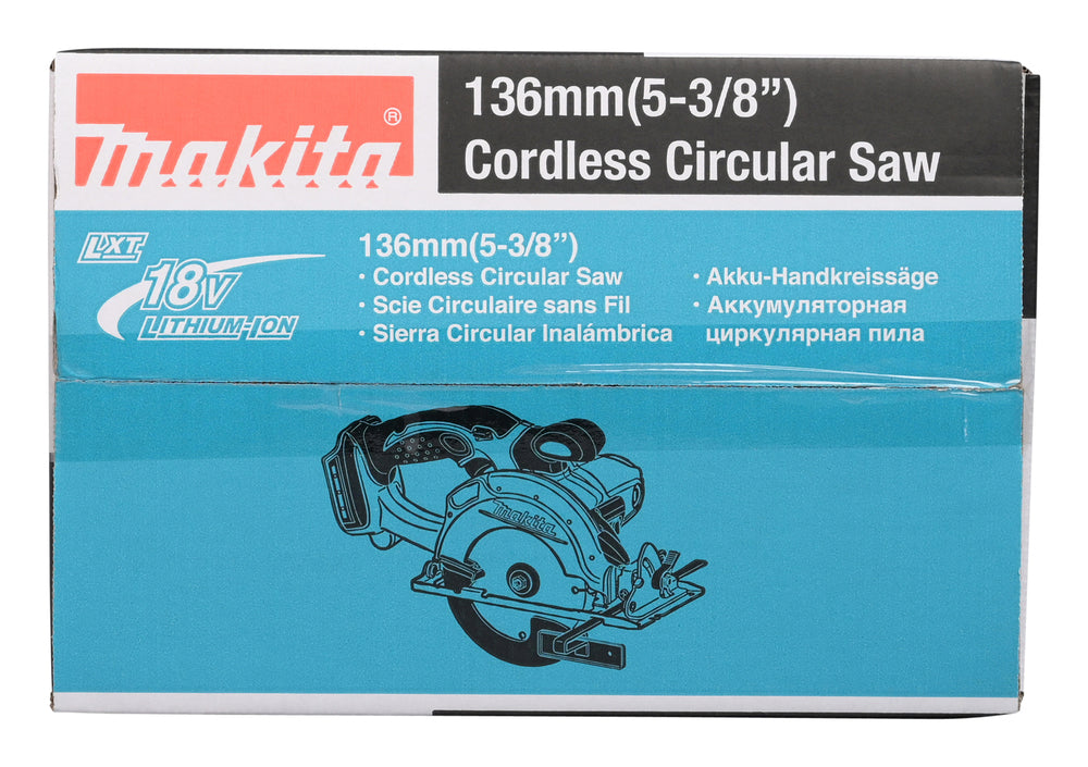 Makita Akku-Handkreissäge 136 mm – kompakt, präzise & mit LED - DSS501Z
