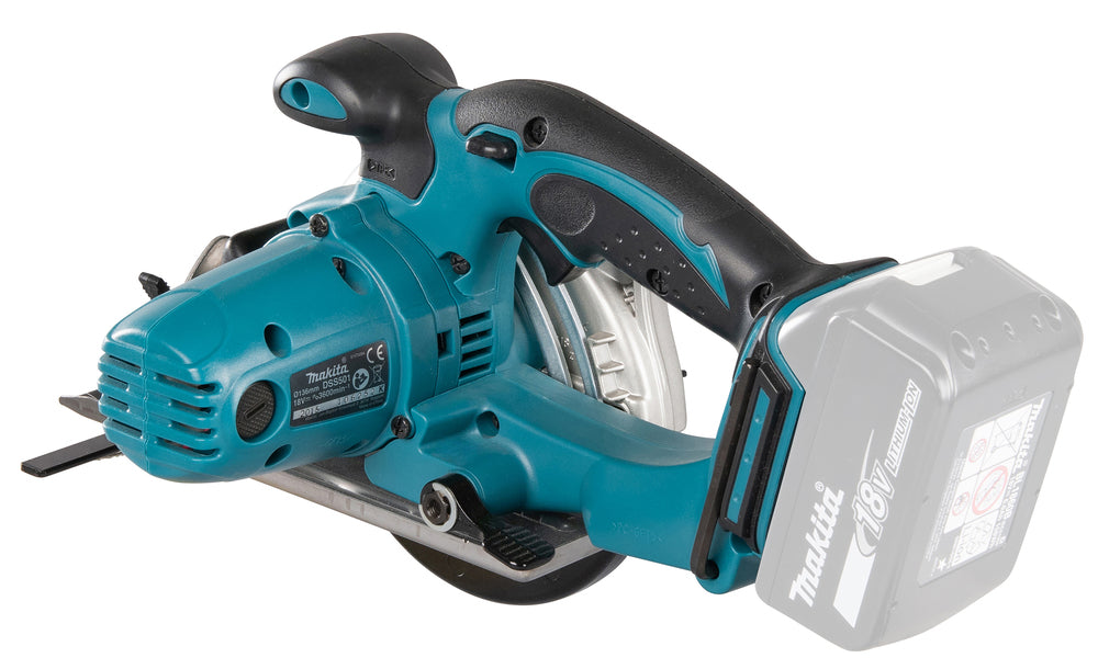 Makita Akku-Handkreissäge 136 mm – kompakt, präzise & mit LED - DSS501Z