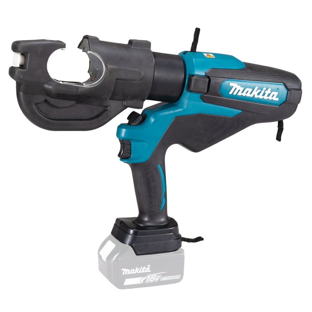 Makita Akku-Presswerkzeug 18V – präzise & sicher für Leitungen bis 300 mm² - DTC301ZK