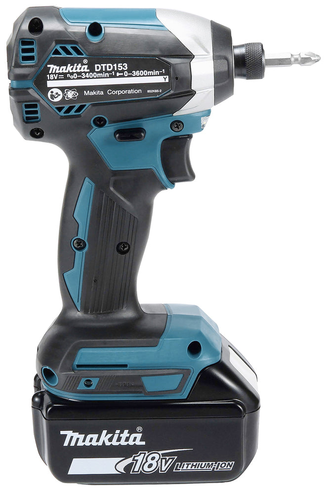 Makita Akku-Schlagschrauber 18V – kompakt, leicht & 170 Nm - DTD153RTJ