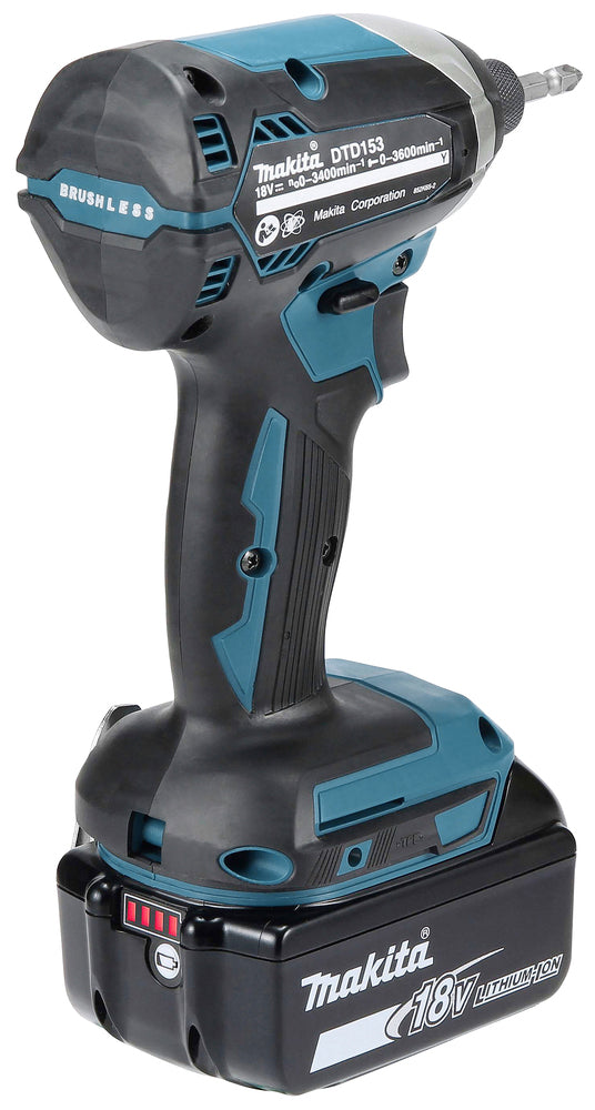 Makita Akku-Schlagschrauber 18V – kompakt, leicht & 170 Nm - DTD153RTJ