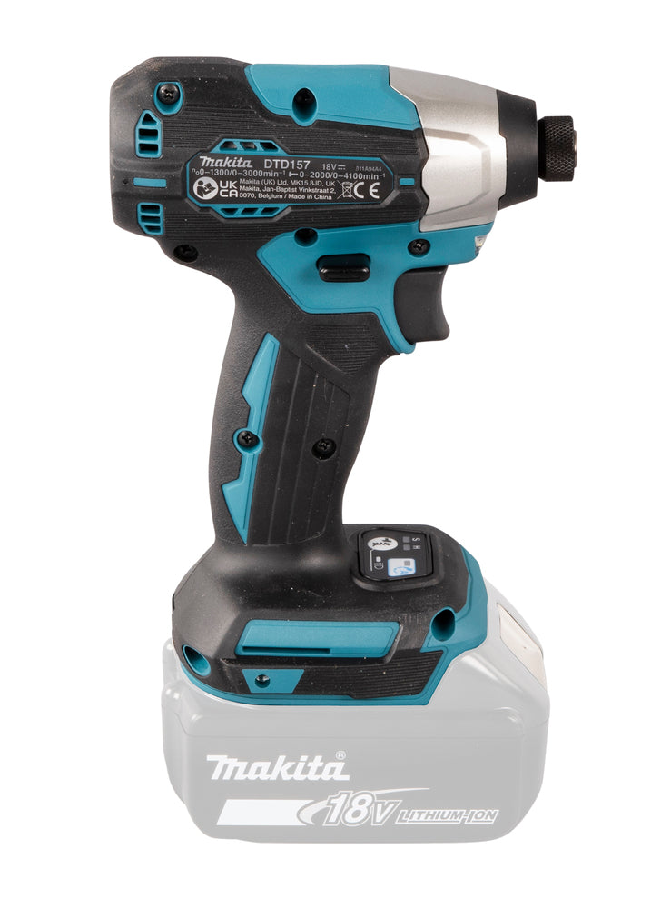 Makita Akku-Schlagschrauber 18V – kompakt, bürstenlos & 140 Nm Drehmoment - DTD157Z