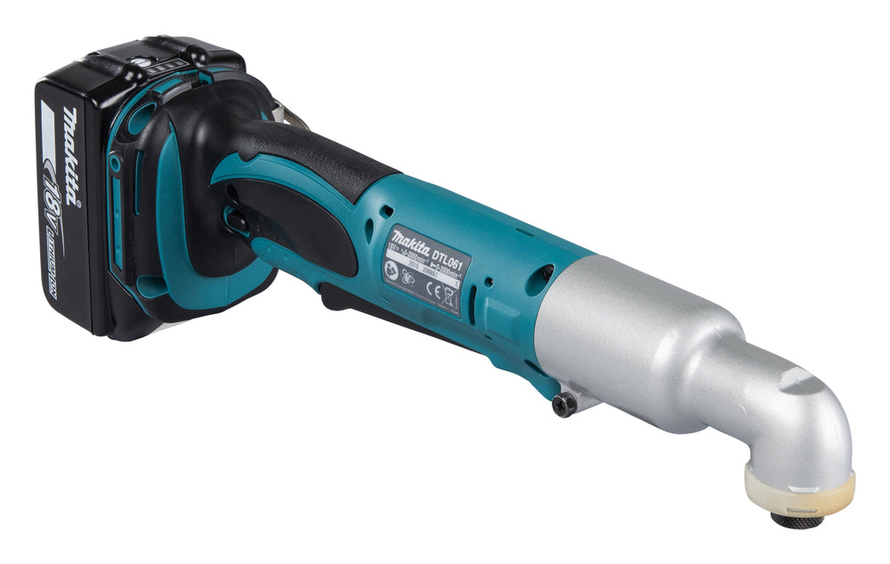 Makita Akku-Winkelschlagschrauber – 1/4", nur 53 mm Eckmaß, LED & Motorbremse - DTL061RT1J