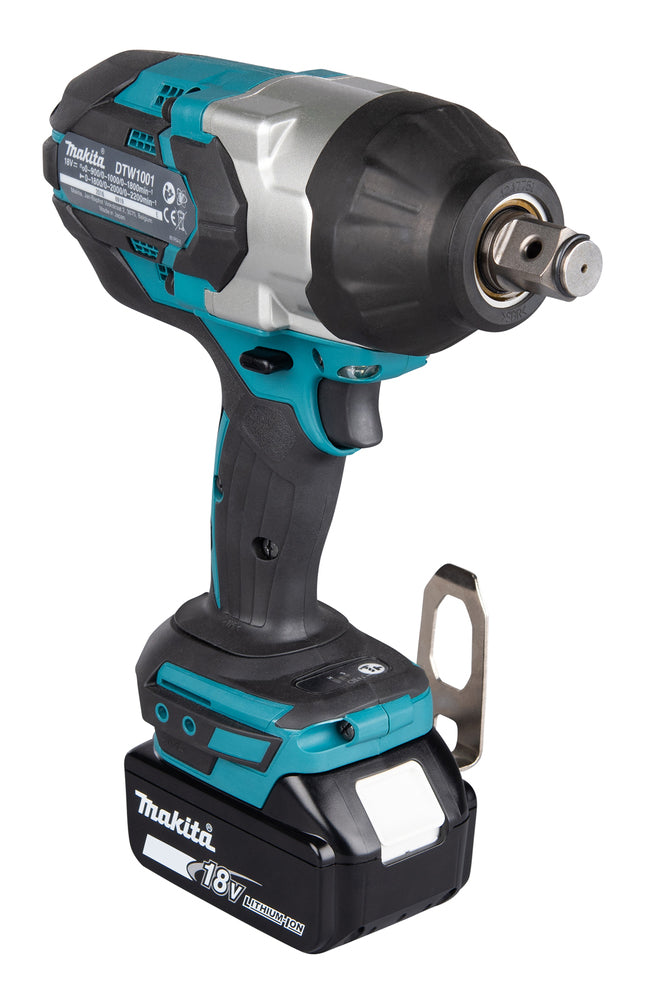 Makita Akku-Schlagschrauber 18V – 3/4", 1.050 Nm, LED & 3 Drehzahleinstellungen - DTW1001RTJ