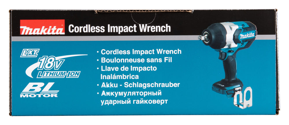 Makita Akku-Schlagschrauber 18V – 1/2", 1.050 Nm, 3 Drehzahleinstellungen & LED - DTW1004Z