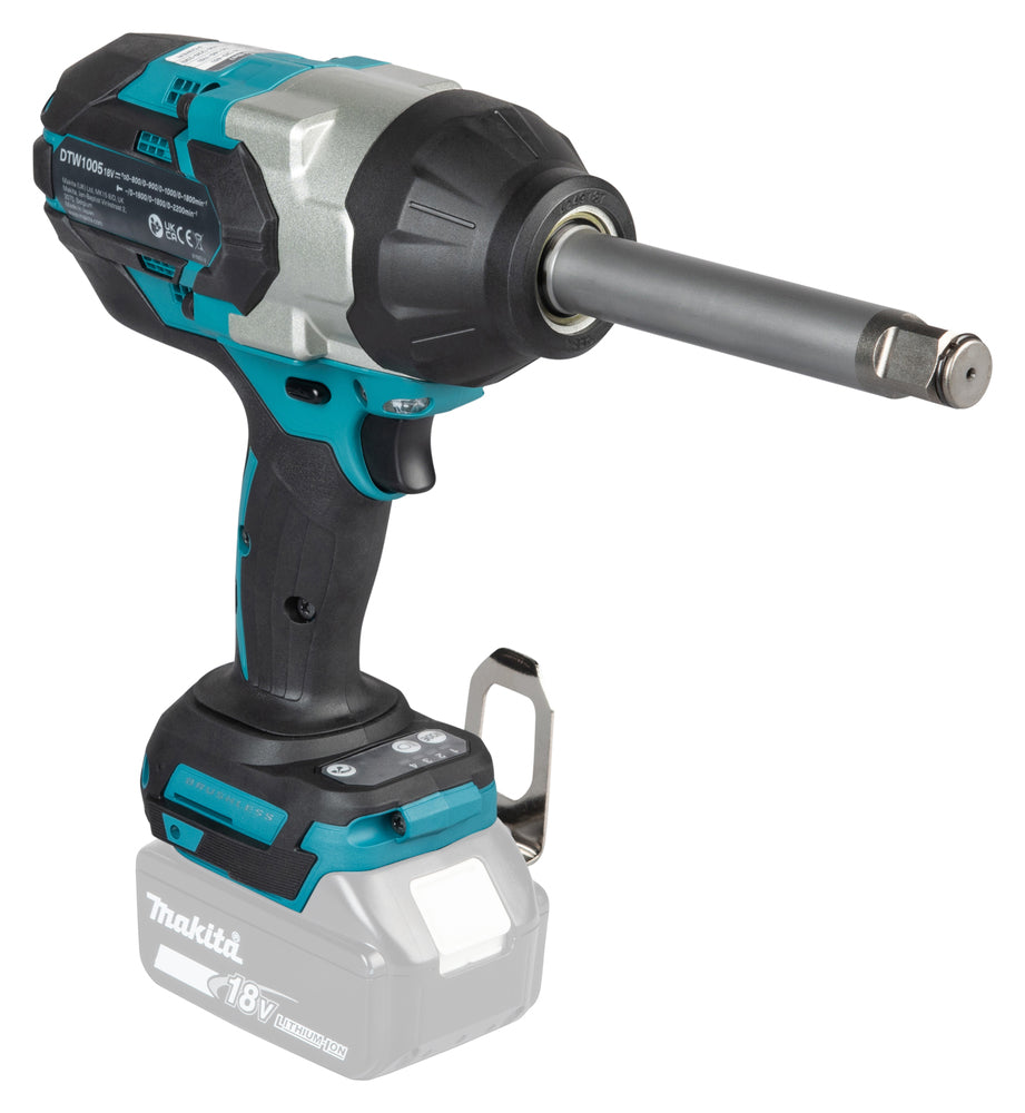 Makita Akku-Schlagschrauber DTW1005 – 18V LXT, 3/4" Langschaft, 1.360 Nm & Auto-Stopp - DTW1005Z
