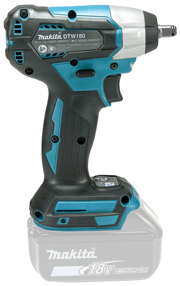 Makita Akku-Schlagschrauber 18V – 3/8", 180 Nm, Auto-Stopp & bürstenlos - DTW180Z