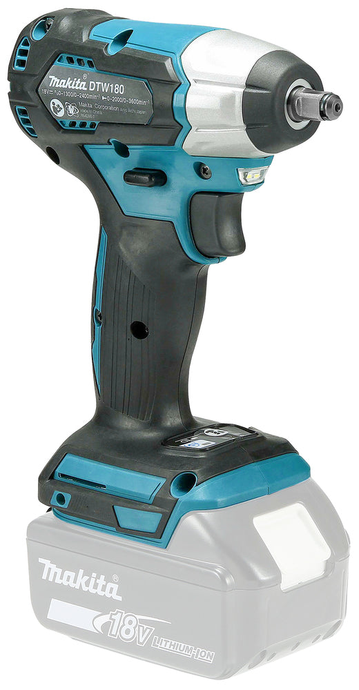 Makita Akku-Schlagschrauber 18V – 3/8", 180 Nm, Auto-Stopp & bürstenlos - DTW180Z