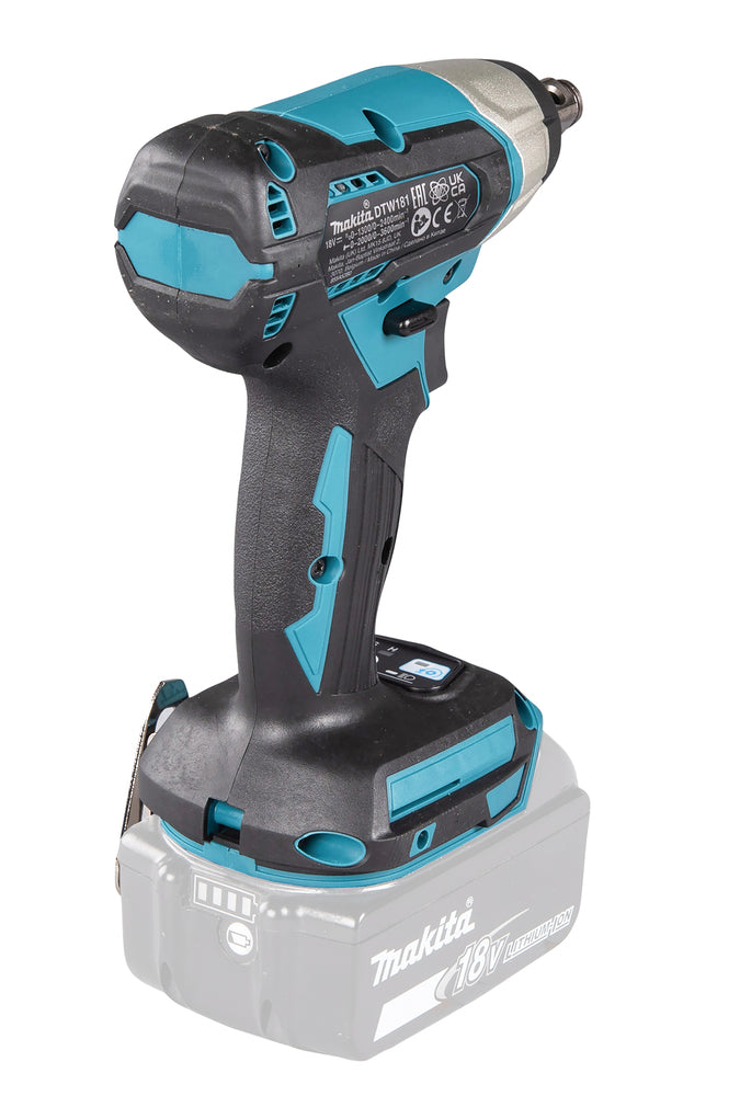Makita Akku-Schlagschrauber 18V – kompakt, 210 Nm, Auto-Stopp & bürstenlos - DTW181Z