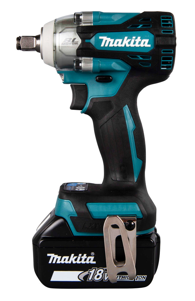 Makita Akku-Schlagschrauber 40V max – Auto-Stopp, bürstenlos, XPT & ergonomischer Slim-Griff - DTW300RTJ