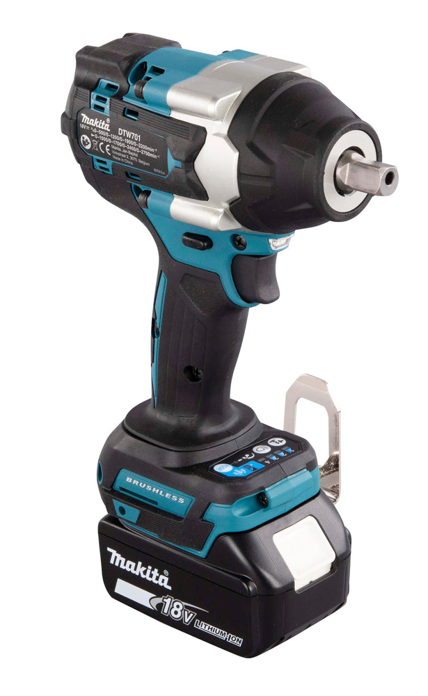 Makita Akku-Schlagschrauber 40V max – Auto-Stopp, bürstenlos, LED & XPT-Schutz - DTW701RTJ