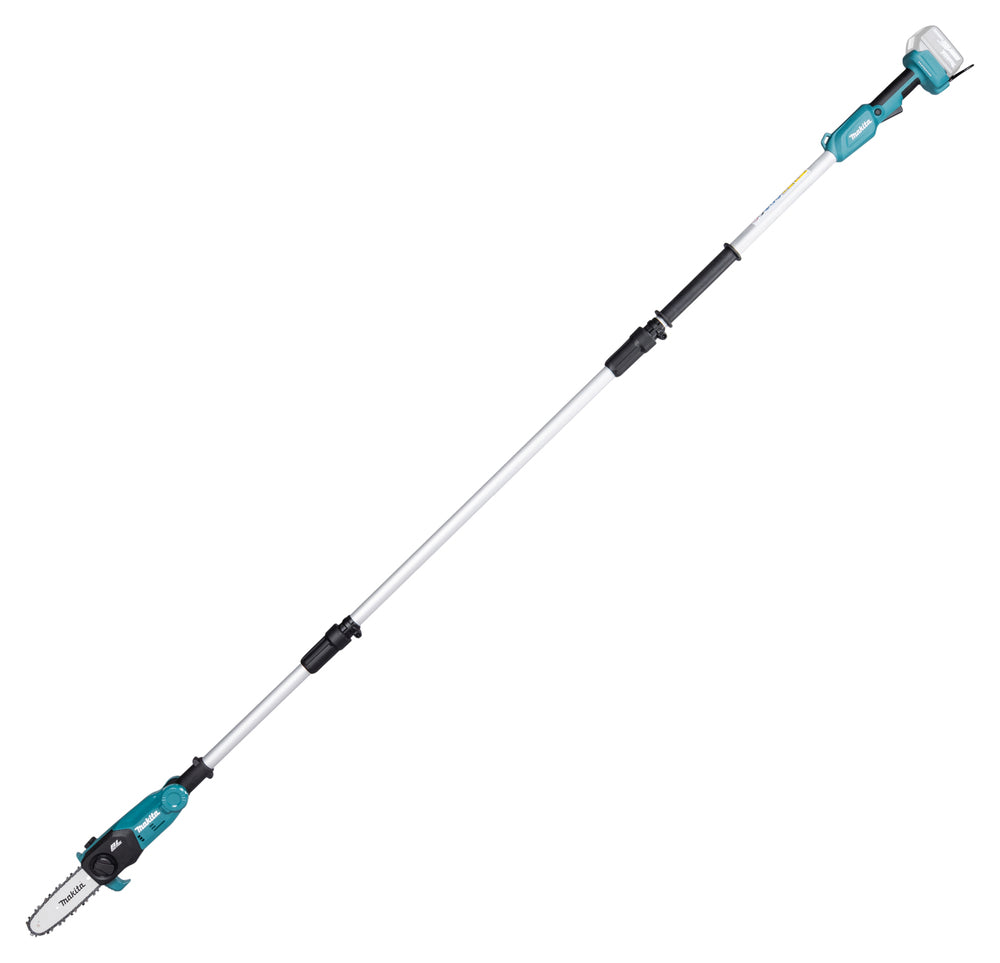 Makita Akku-Hochentaster – 20 cm Schiene, XPT & Schaftverlängerung bis 2,52 m - DUA200Z