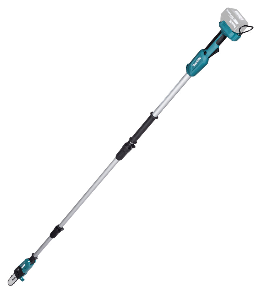 Makita Akku-Hochentaster – 20 cm Schiene, XPT & Schaftverlängerung bis 2,52 m - DUA200Z