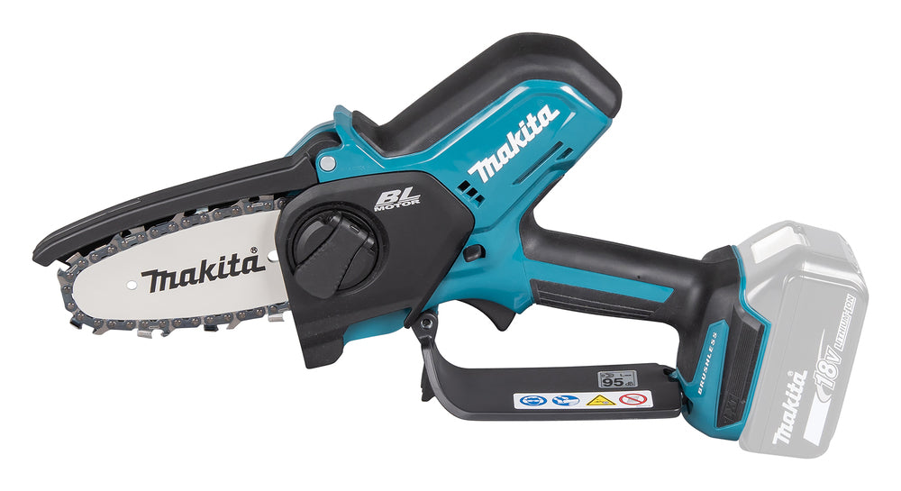 Makita Akku-Astsäge – leicht, bürstenlos & werkzeugloser Kettenwechsel - DUC101Z