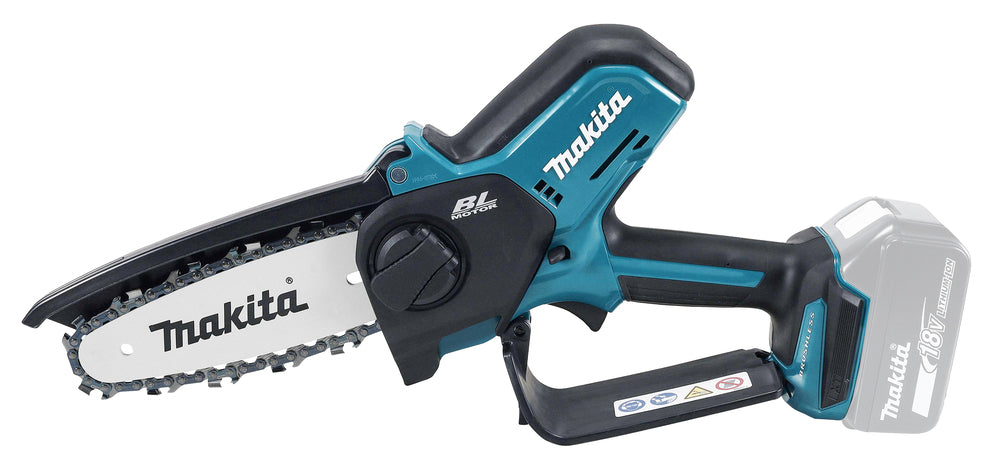 Makita Akku-Astsäge – bürstenlos, kompakt & werkzeuglose Kettenspannung - DUC150Z