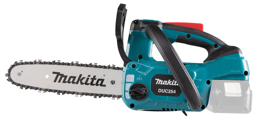 Makita 18 V Top Handle Akku-Kettensäge – 25 cm Schwert, 24 m/s, Torque Boost Mode (nur für gewerbliche Anwender) - DUC254Z