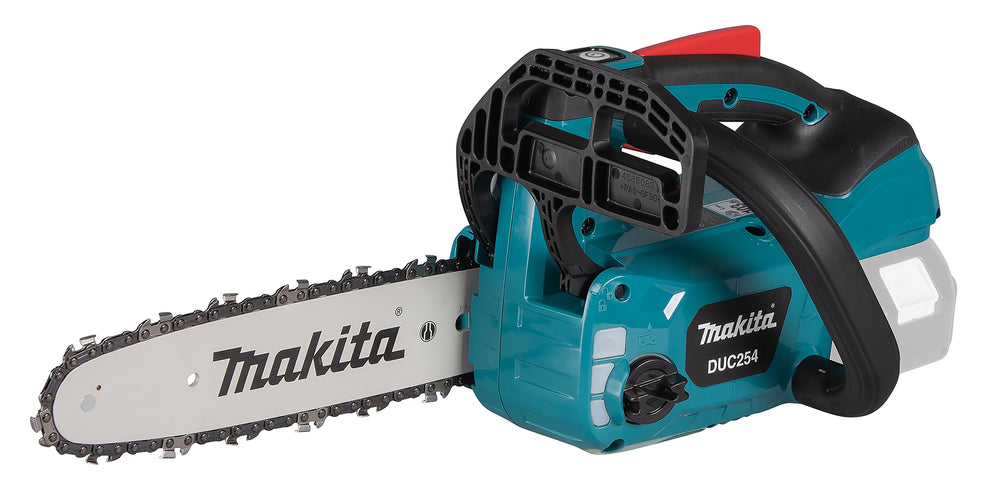 Makita 18 V Top Handle Akku-Kettensäge – 25 cm Schwert, 24 m/s, Torque Boost Mode (nur für gewerbliche Anwender) - DUC254Z