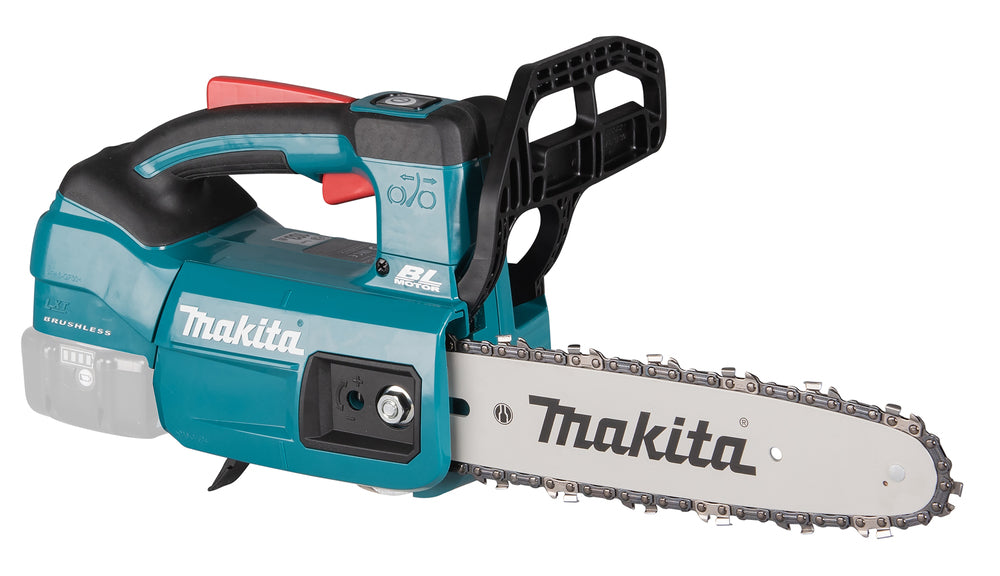 Makita 18 V Top Handle Akku-Kettensäge – 25 cm Schwert, 24 m/s, Torque Boost Mode (nur für gewerbliche Anwender) - DUC254Z