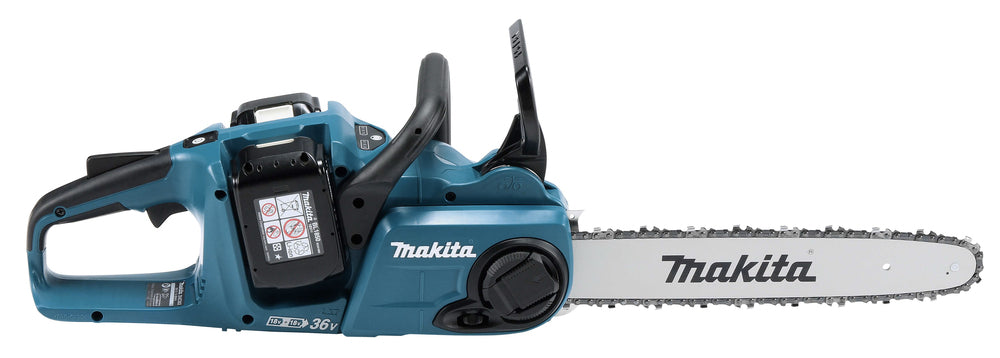 Makita 2x 18 V Akku-Kettensäge – 35 cm Schwert, 20 m/s Kettengeschwindigkeit & bürstenloser Motor - DUC353PG4